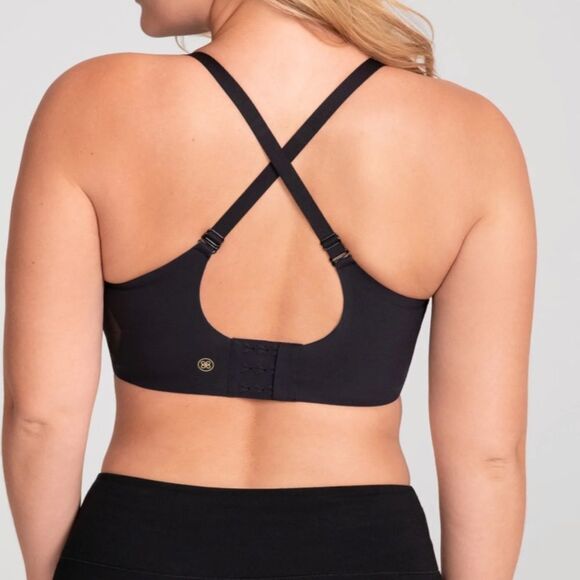 Honeylove Liftwear Crossover Bra Sand M+ New With Tags - Picture 3 of 7